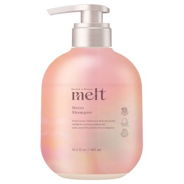 Moist Shampoo / Pump / 480ml / Geranium & Lily of the Valley Fragrance - Image 1