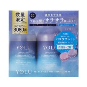 Relax Night Repair Hair Care Set with Bath Tablet / 475mL, 475g, 40g, 40g - Image 1