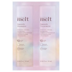 Smooth Shampoo & Treatment Pillow / 10ml, 10ml / Peony & Fig scent - Image 1