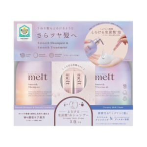 Smooth pump pair + with creamy melt foam / 480ml, 480ml, 1g x 2 packets / Peony & Fig scent - Image 1